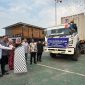Menteri Koperasi dan UMKM Republik Indonesia, Maman Abdurrahman, secara resmi melepas ekspor produk unggulan karya Warga Binaan Lapas Kelas IIA Garut berupa Coir Shade ke Spanyol, Kamis (25/9).