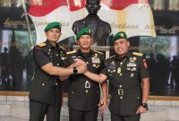 Pangdam III/Siliwangi Mayjen TNI Kosasih, S.E., memimpin acara Tradisi dan Serah Terima Jabatan (Sertijab) pejabat di jajaran Kodam III/Slw, bertempat di Ruang Silihwangi Kodam III/Slw, Kamis (11/09/2025).
