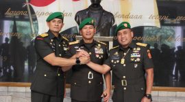 Pangdam III/Siliwangi Mayjen TNI Kosasih, S.E., memimpin acara Tradisi dan Serah Terima Jabatan (Sertijab) pejabat di jajaran Kodam III/Slw, bertempat di Ruang Silihwangi Kodam III/Slw, Kamis (11/09/2025).