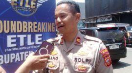 Dalam rangka peringatan HUT Polantas ke-70, Polres Garut melakukan groundbreaking pembangunan Electronic Traffic Law Enforcement (ETLE) Statis pertama di Kabupaten Garut.