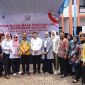 Bupati Garut, Abdusy Syakur Amin, menghadiri acara Launching dan Masa Pengenalan Lingkungan Sekolah (MPLS) Peserta Didik Baru Sekolah Rakyat Tahun Anggaran 2025/2026 di Sekolah Rakyat Rintisan yang berlokasi di UPTD Balai Latihan Kerja (BLK) Dinas Tenaga Kerja dan Transmigrasi (Disnakertrans) Kabupaten Garut, Jalan Raya Samarang, Kecamatan Samarang, Selasa (30/9/2025).