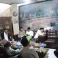 Ribuan jamaah memadati Masjid Agung Garut pada Sabtu (4/10/2025) dalam acara Garut Bersholawat Menuju Garut Hebat.