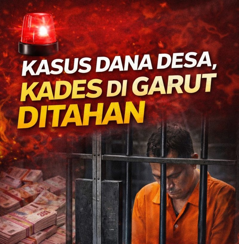 Ilustrasi Kades di garut di tahan polisi
