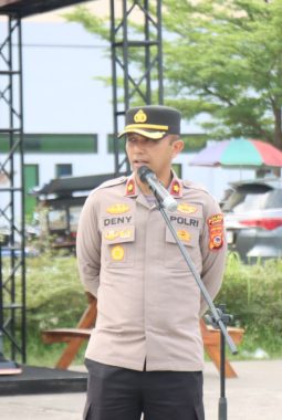 Wakapolres Garut Deny Rahmanto Pimpin Langsung Pengamanan Nobar Persib Bandung