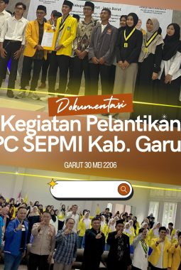 Resmi Dilantik, PC SEPMI Kabupaten Garut Masa Jihad 2025-2027 Siap Melesat Menuju Garut Hebat