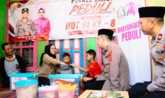 Dari Sembako hingga Buku dan Sepatu, Kapolres Garut Peduli Pendidikan Anak di Cibatu
