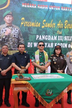 Dandim 0611/Garut Pastikan Sumur Bor Sukaeurih Jadi Solusi Krisis Air Bersih Saat Kemarau