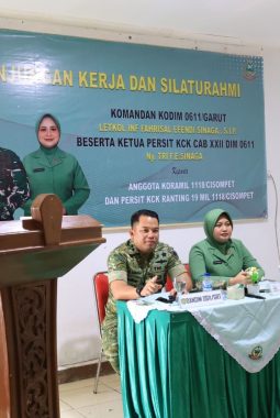 Dandim 0611/Garut Beri Pesan Khusus kepada Babinsa dan Persit Saat Kunjungan ke Tiga Koramil